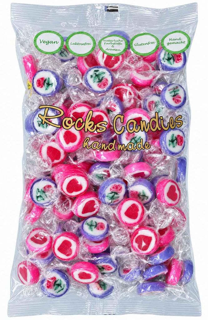 Sweet Stories Rocks Candies Love Mix 500g en sachet bonbons Image du produit 
