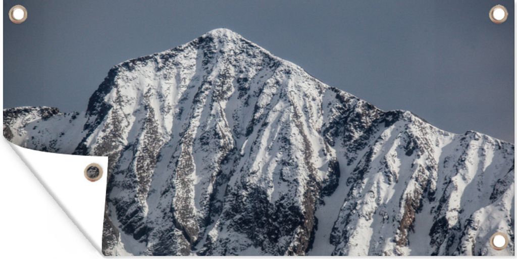MuchoWow 60x30 cm Outdoor-Poster Gartendeko Sichtschutz Garten Poster für den Garten Himalaya-Gebirge Indien