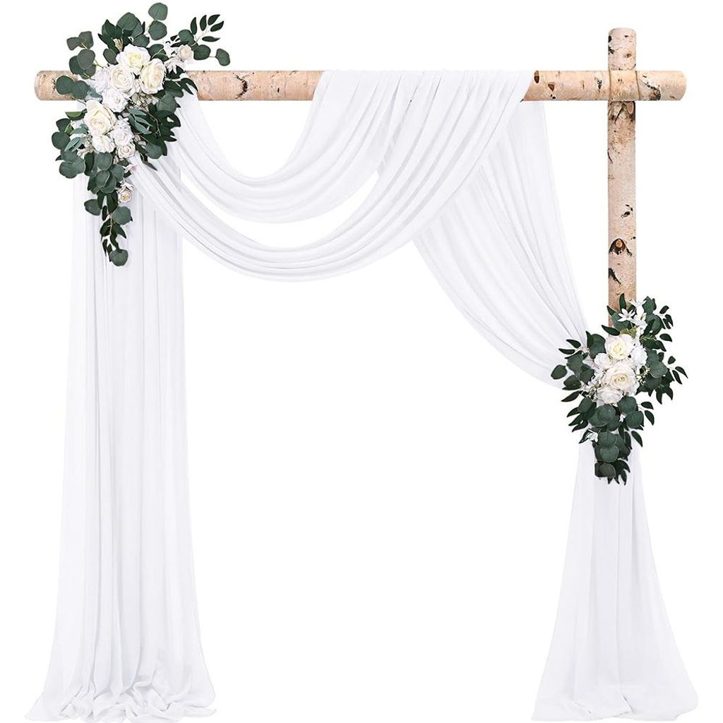 130*550 cm bruiloftboog, bruiloftdecoratie, gordijn, Productafbeelding 