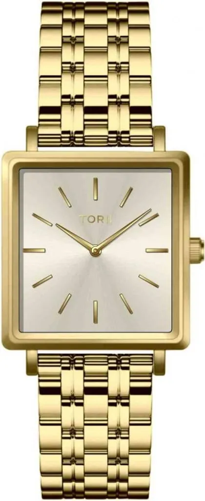 Montre femme dorée TORII G26GB.PG anti-ternissement au style durable