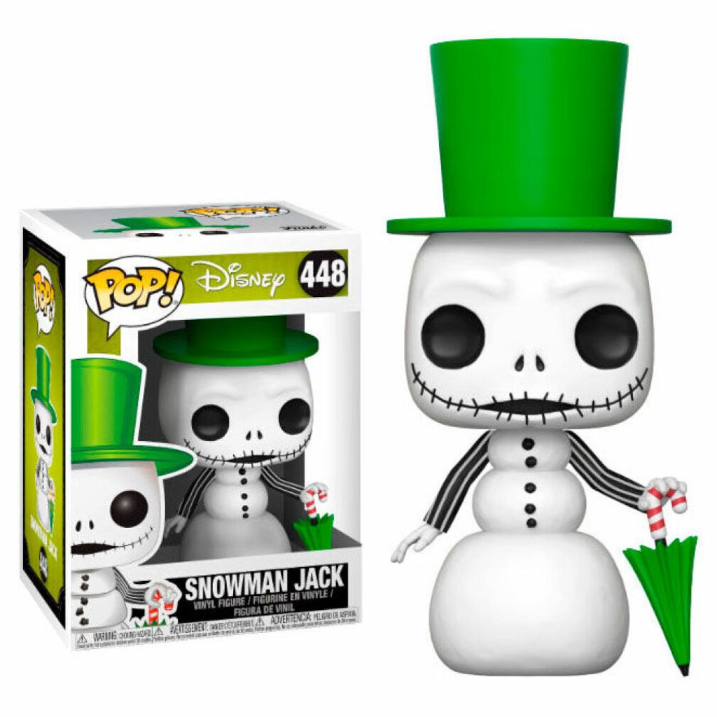 Statuetta Funko POP Disney 448 Snowman Jack Immagine del prodotto 