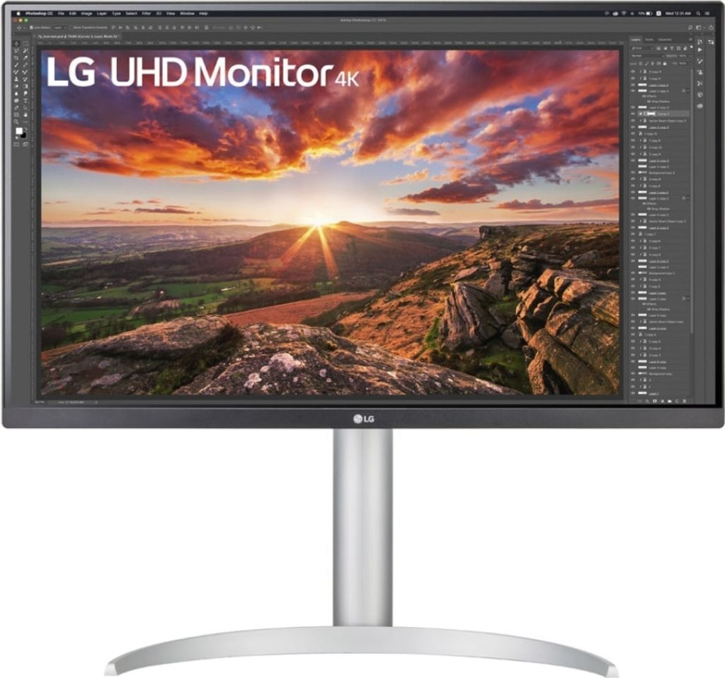 LG 27UP85NP-W - LED-Monitor - 68.4 cm (27") - 3840 x 2160 4K @ 60 Hz - IPS - 400 cd/m²