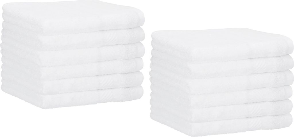 Betz 12 Stück Gästetücher 30x50 cm PALERMO 100% Baumwolle  Produktbild 
