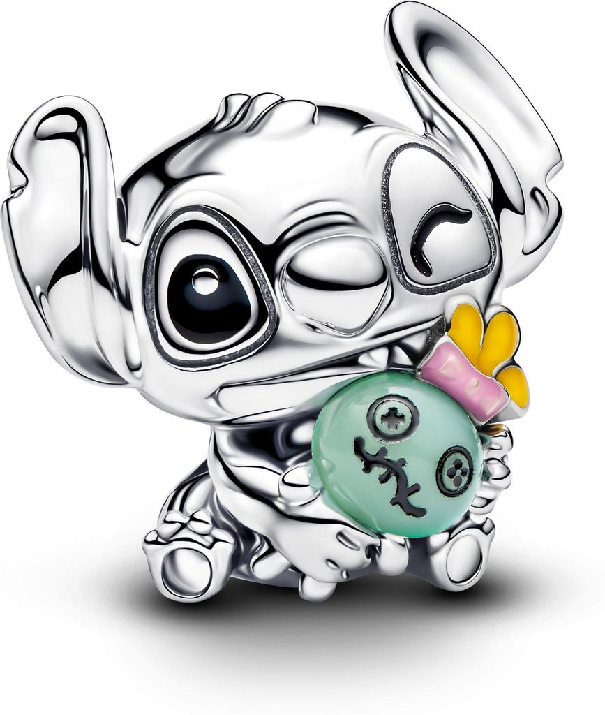 DISNEY x PANDORA Charm Stitch i Scrump 794554C01 Zdjęcie produktu 