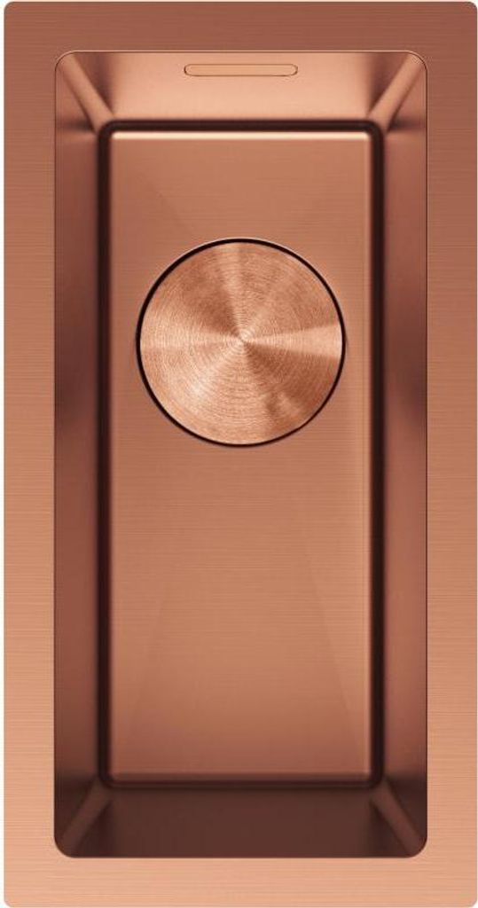 Mexen Trixo Edelstahlspüle, 1-Becken, 230 x 440 mm, Kupfer - 6411221000-65