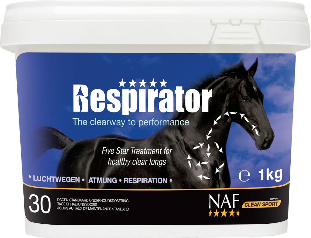 NAF Respirator Pferdefutter zur Unterstützung von Atemwegen Produktbild 