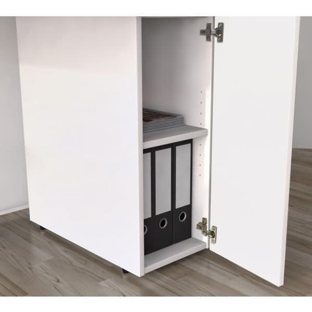 Kerkmann Unterschrank für Empfangstheke weiß 30,0 x 60,0 x 73,5 cm