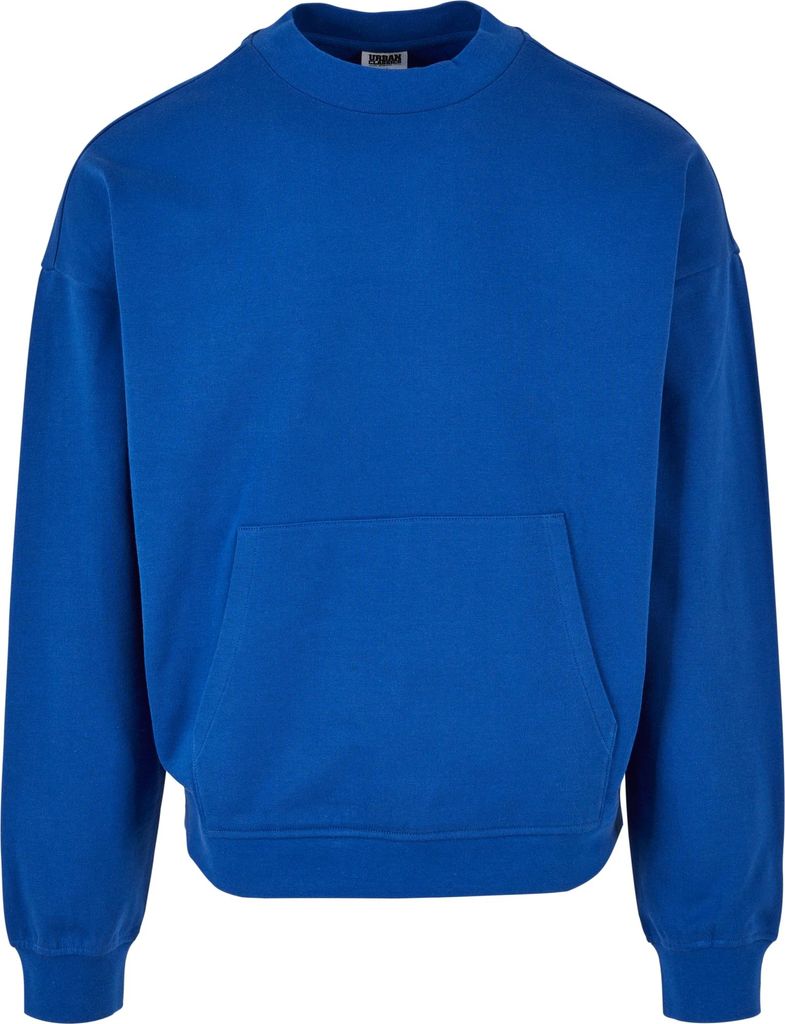 Urban Classics Herren Sweater Organic Boxy Pocket Crew