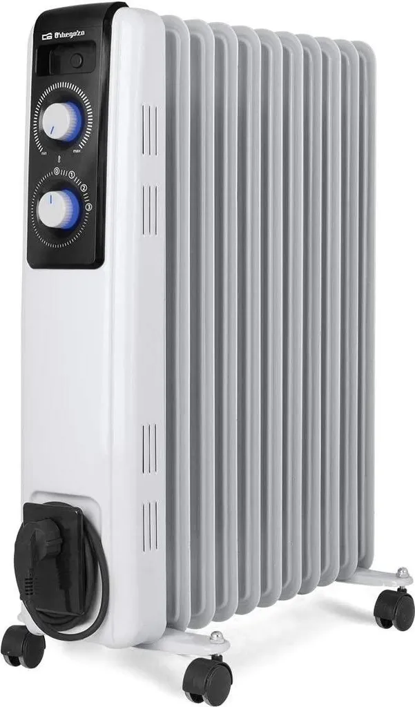 Radiateur Bain d'Huile Orbegozo RF 2500 Idéal pour Chambre et Salon