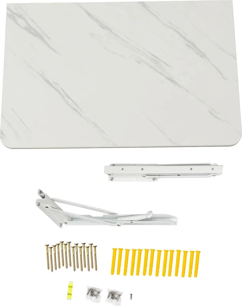 Table murale pliante gain de place - Solution pour petits salons et studios - 6