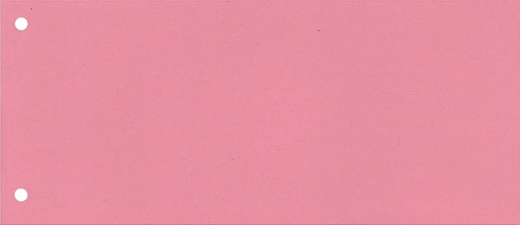 Bandes de séparation 10,5x24cm rose lot de 1200 pièces format standard