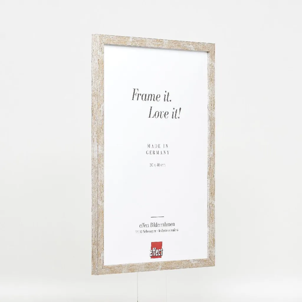 Cornice Professionale 28x35 Legno Argento Antico - Vetro Museo UV - 6