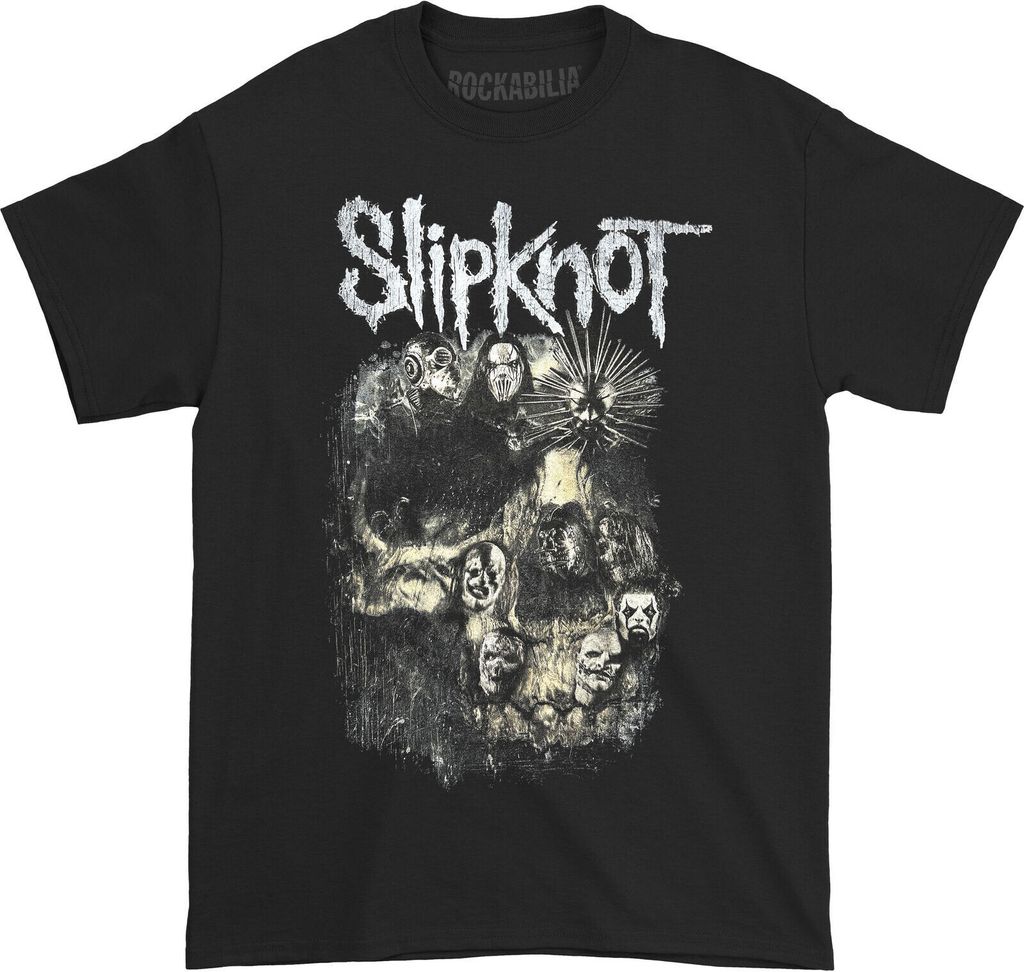 Slipknot - T-Shirt für Herren/Damen Uni RO848 (XL) (Schwarz)