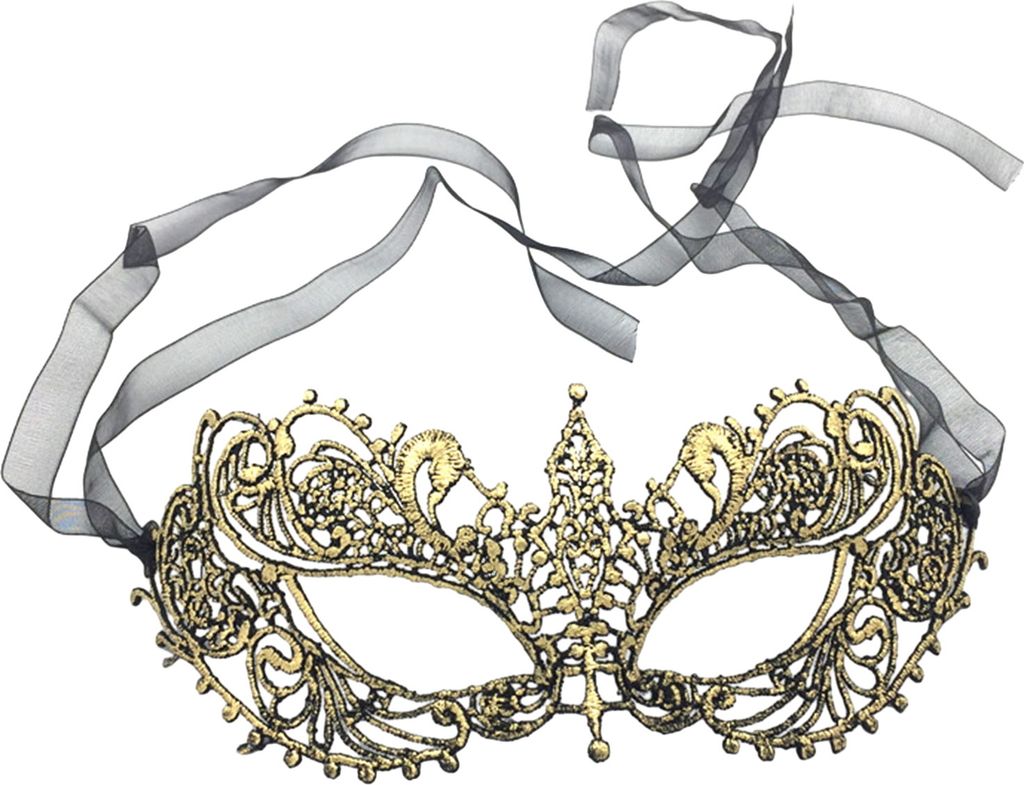 Sexy Augenabdeckung aus Spitze, verstellbare Träger, breite Anwendung, farbecht, für den Halloween-Abschlussball