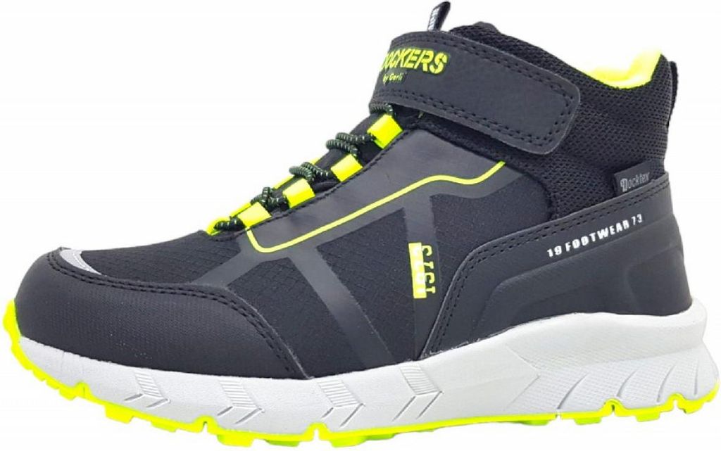 Dockers by Gerli Jungen Schnürstiefel in Schwarz, Größe 37