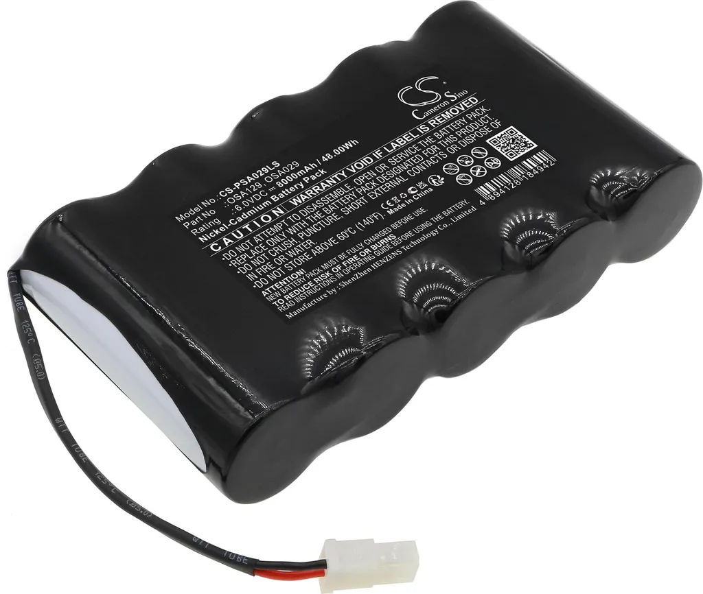 Remplacez la batterie Osa029 en panne par le modèle A13146-4 12v