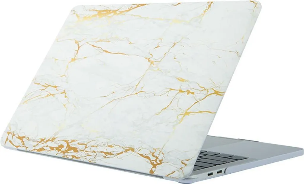 Custodia Rigida INF Marmo Bianco Oro per MacBook Pro 13 Retina