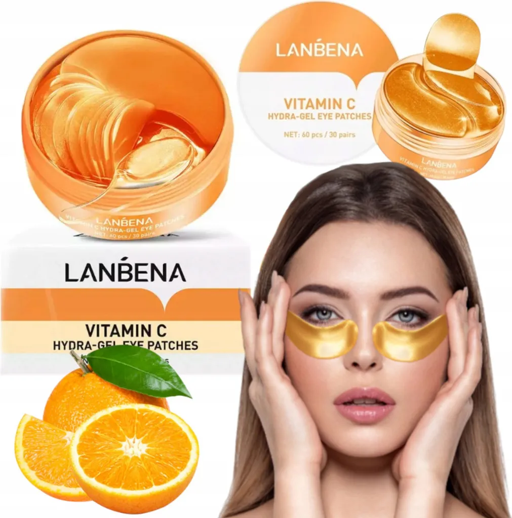 Cuscinetti Occhi LANBENA Idrogel Antirughe: Vitamina C e Rassodante