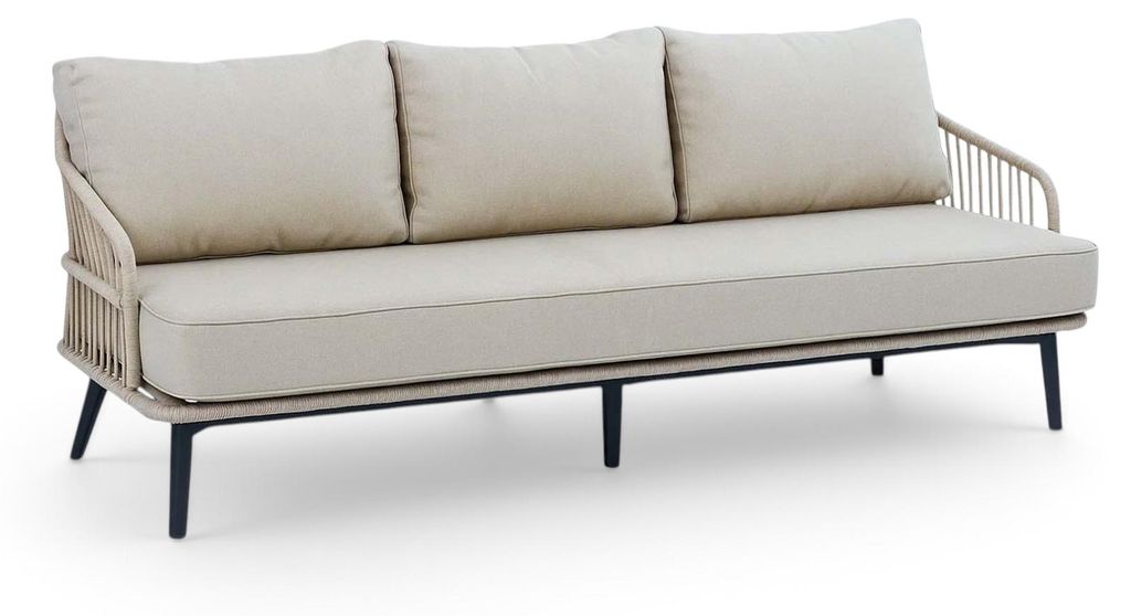 3-Sitzer Lounge-Sofa | Isabel | Sand | Rope Produktbild 