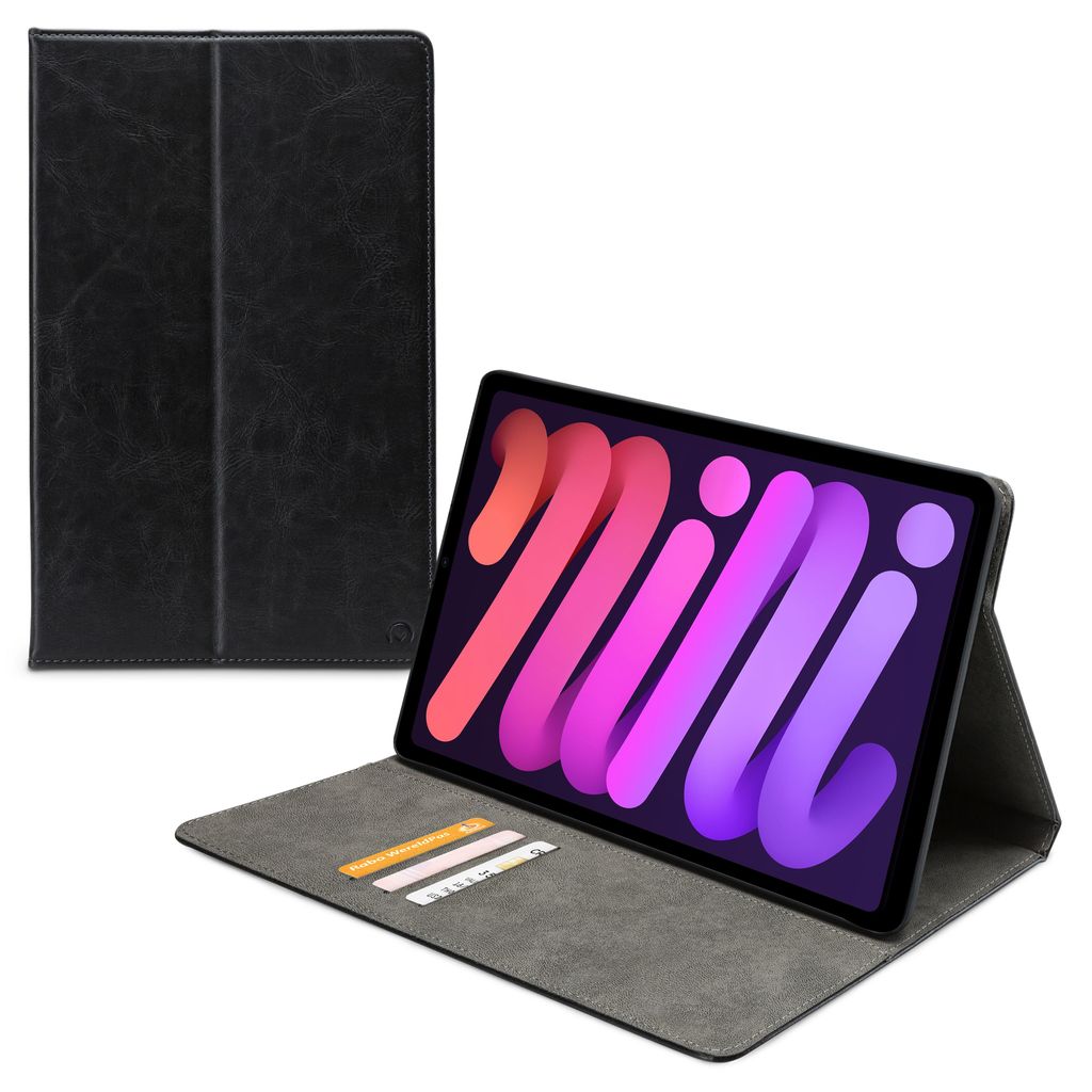 Mobilize PolyurethanLeather Book Case Black Apple iPad Mini 2021/2024