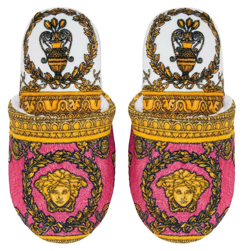 Versace Hausschuhe Frottee I Love Baroque, Größe:M, Produktbild 