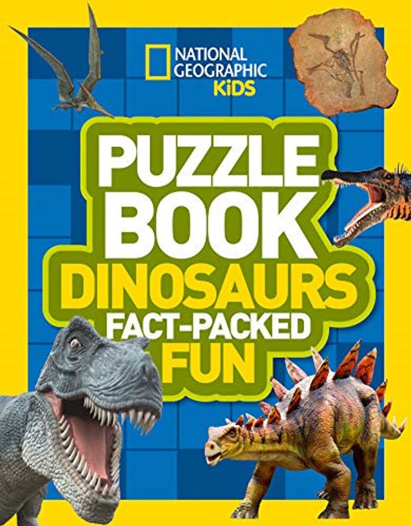 Puzzle Book Dinosaurs – Lingua: Inglese
