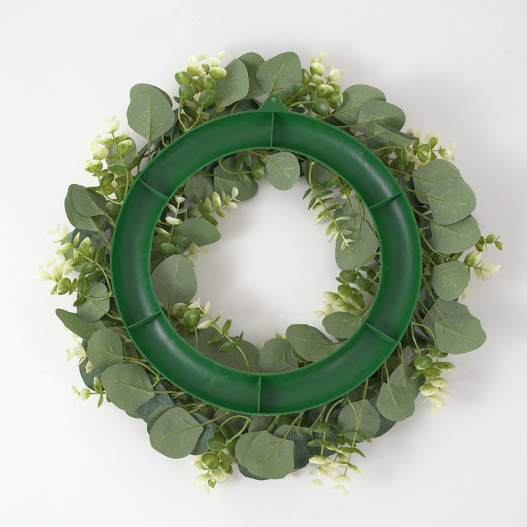 Ghirlanda Fiori Artificiali 30 Cm Ghirlanda Decorativa Con Fiori Artificiali 30 Cm - Per Porta, Soggiorno, Matrimoni, Decorazione Primaverile Ghirlanda Fiori Artificiali 30cm