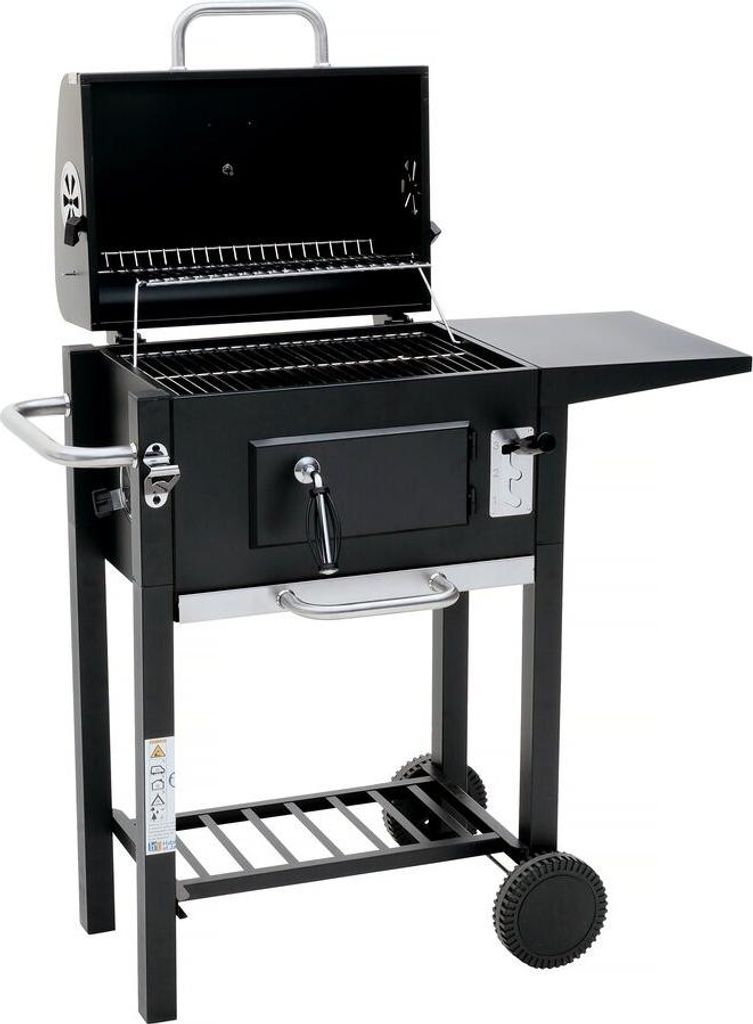 Holzkohlegrill "Vicomte" - 92,5 x 46 x 123 cm Produktbild 