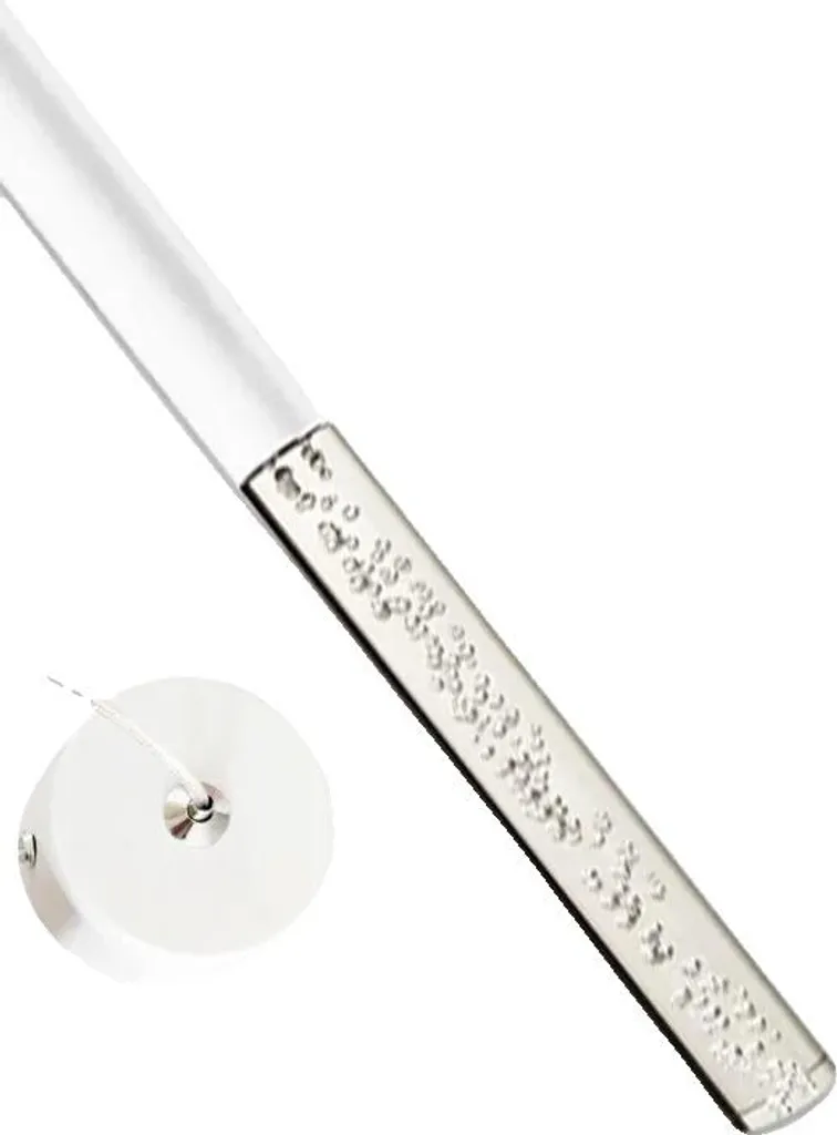 Suspension LED design blanc 200mm dimmable blanc chaud 3000K 500mm