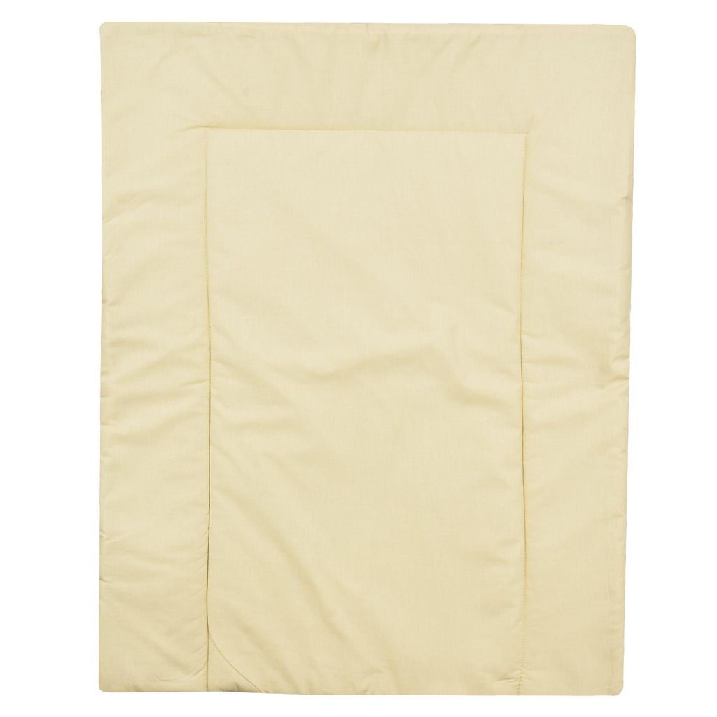 Baby Delux Wickeltischauflage 70x75 cm Wickelauflage Wickelunterlage Baumwolle wasserdicht Gelb