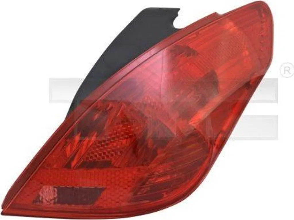 Luce Posteriore Destra TYC per Peugeot 308 - Ricambio Certificato OE 6351CV
