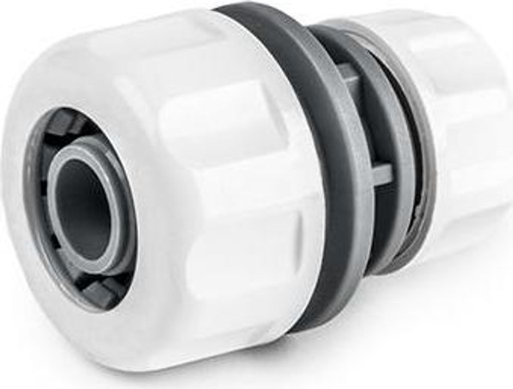 Bradas Schlauchverbinder WHITE LINE 3/4" auf 1/2" weiß Produktbild 