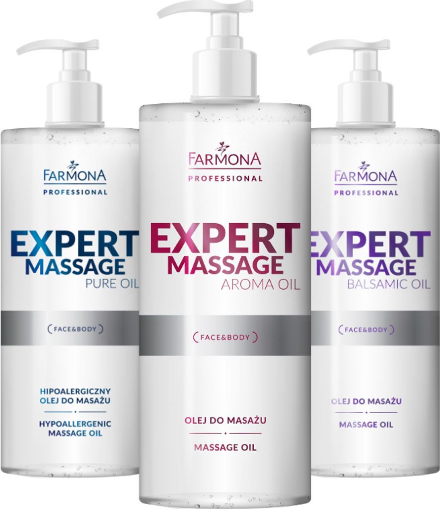 Farmona expert massage balsamic oil olej do masa??u 500 ml Zdjęcie produktu 