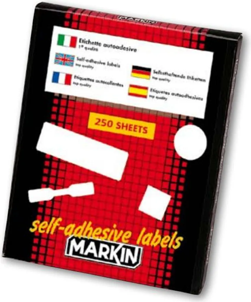 Étiquettes Autocollantes Rondes Blanches Enlevables pour Tri et Bureau