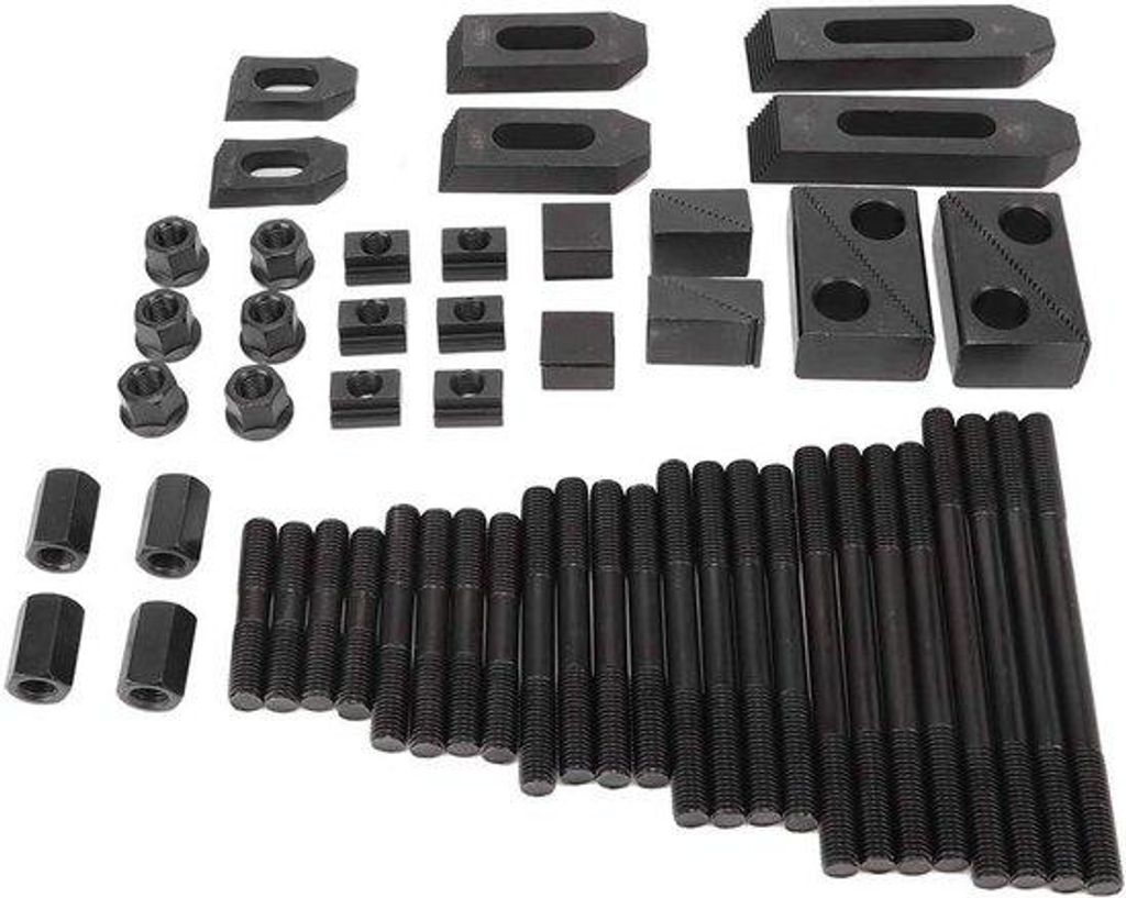 T-Slot Klammern Set - Hohe Festigkeit - Parallel Vastklemmen Kit - Original - Met Stahl.