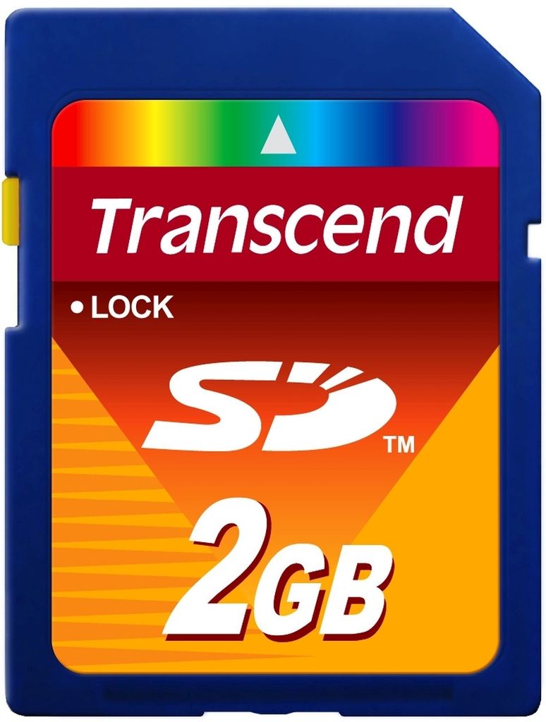 Transcend SD 2GB Image du produit 