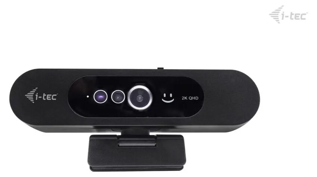 Webcam tec SOLOMON WH200 2K Windows Hello avec micro et capteur 4 MP - 2