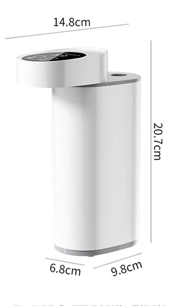 Fontaine à Eau Chaude Électrique 3 Secondes avec 5 Températures 2L - 5