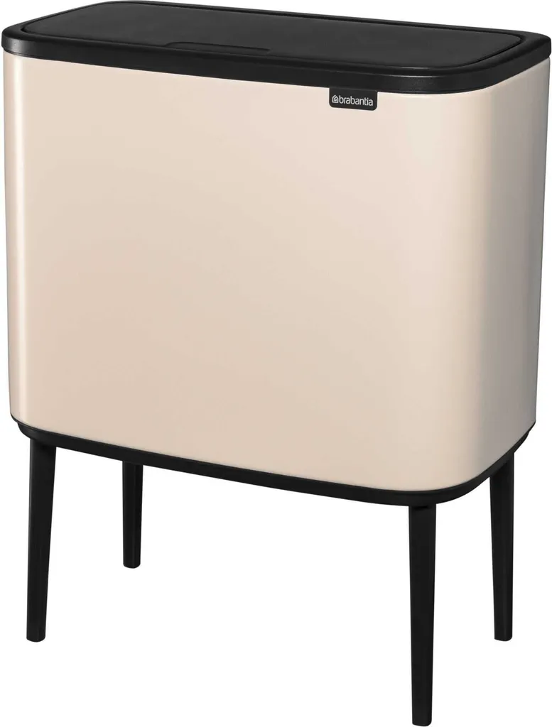 Poubelle Tri Sélectif Design 3 Compartiments Brabantia Bo Touch 33L