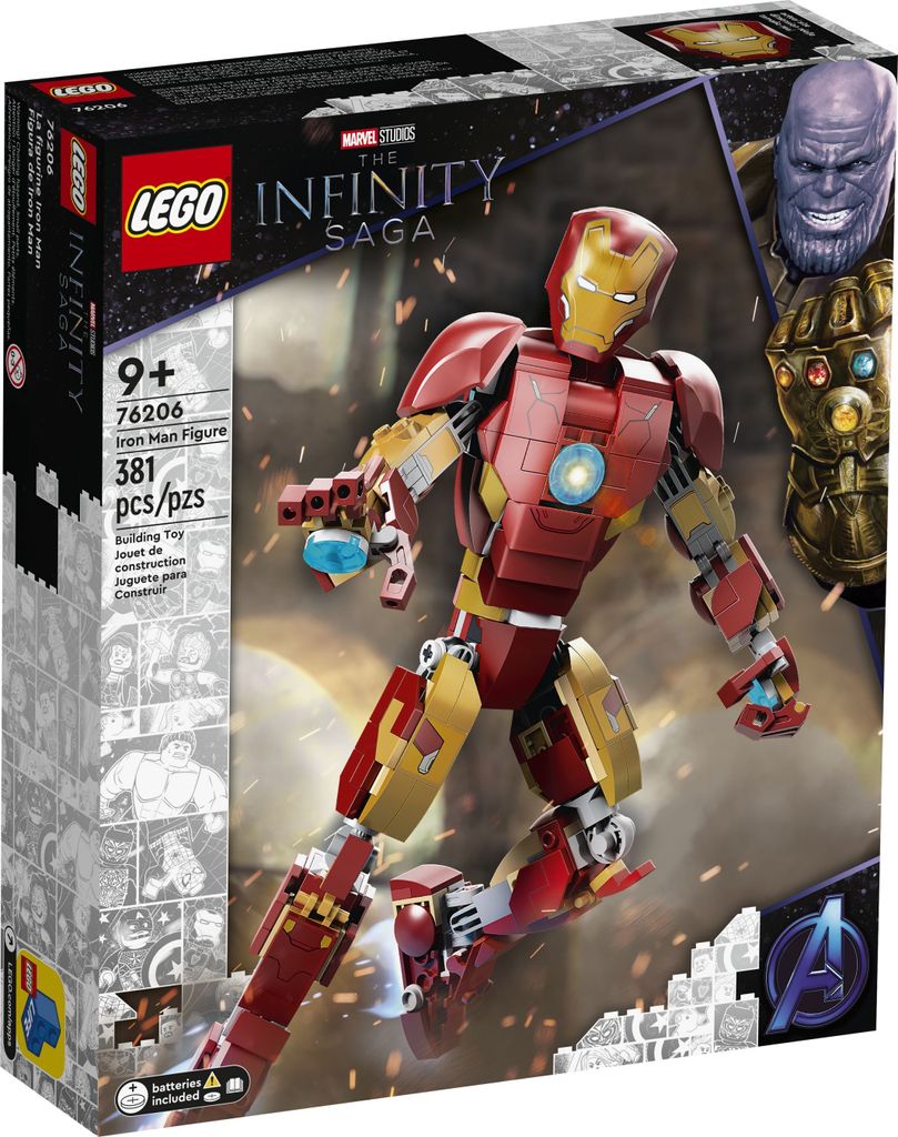 LEGO Marvel Super Heroes Figurka Iron Mana, Zestaw do Zdjęcie produktu 