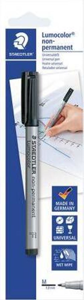 Lumocolor 315 M schwarz nonpermanent Blister