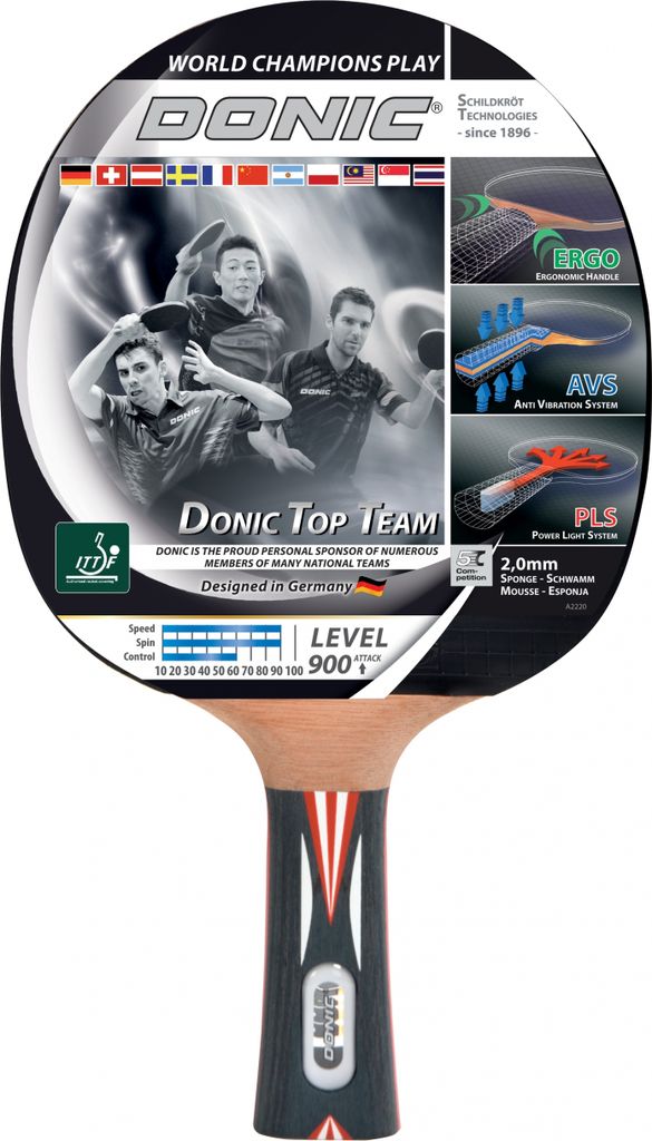 Donic Schildkröt Top Teams 900 Racchetta da ping pong Immagine del prodotto 