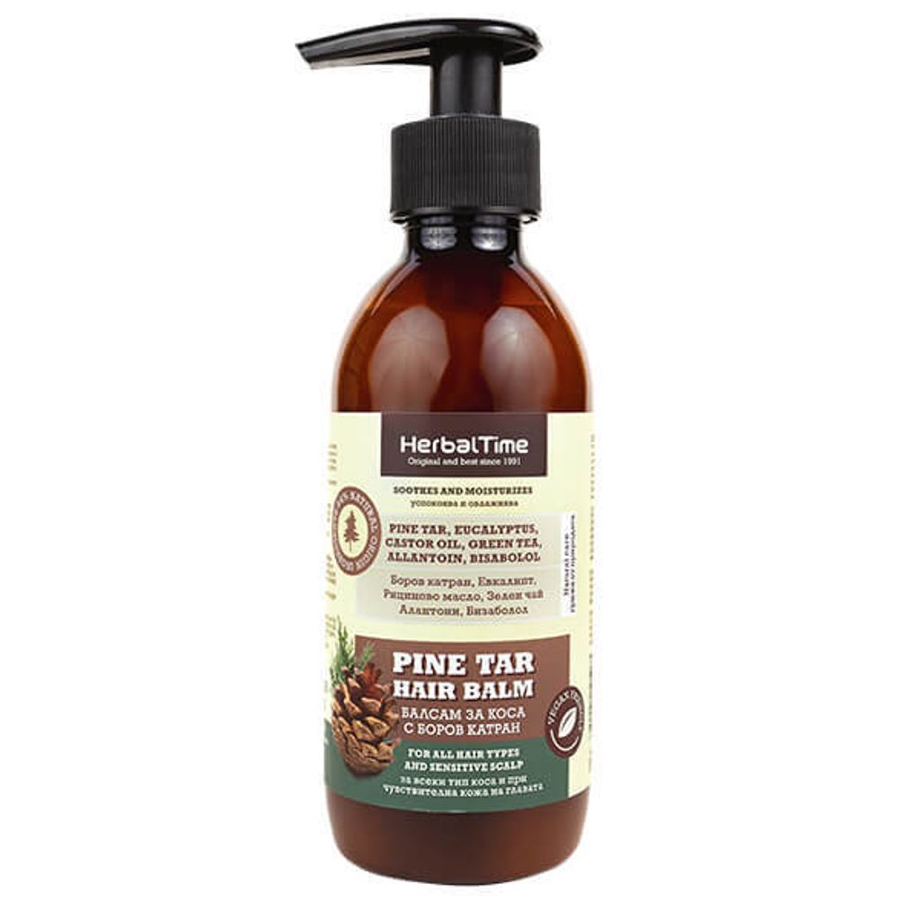 Herbal Time balzám na vlasy s borovicovým dehtem 240 ml Obrázek produktu 
