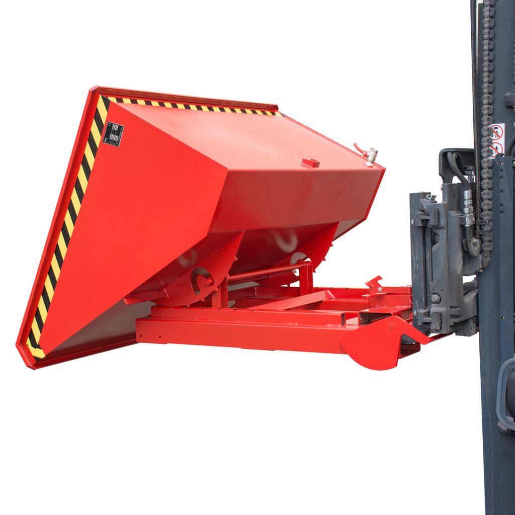 Bauer Spänebehälter S4A 900, lackiert, Gelborange