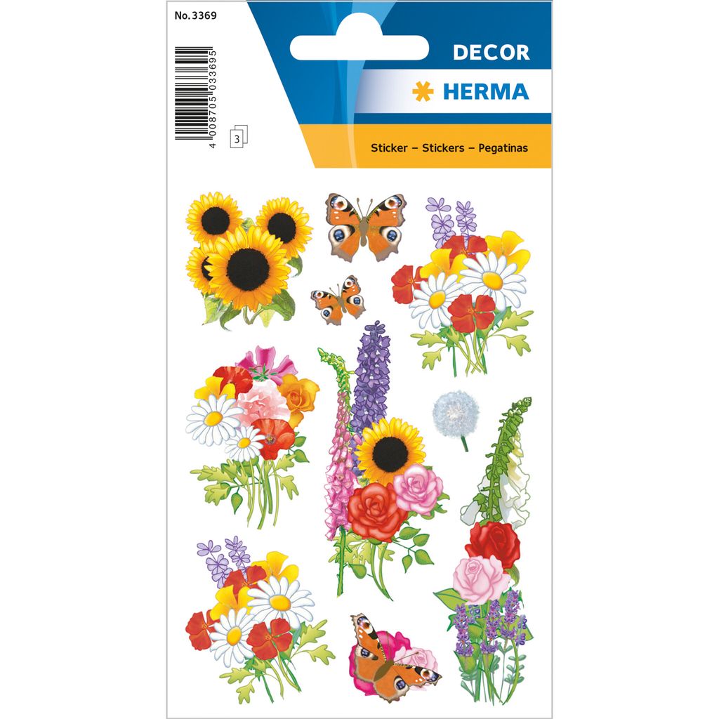 Herma decor Adesivi moderni fiori Immagine del prodotto 