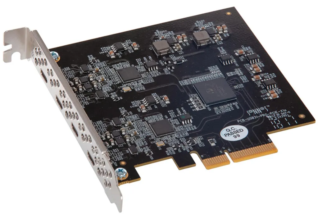 Sonnet Allegro USB 3.2 Haute Vitesse 20 Gbit/s Carte PCIe 4 Ports Pro