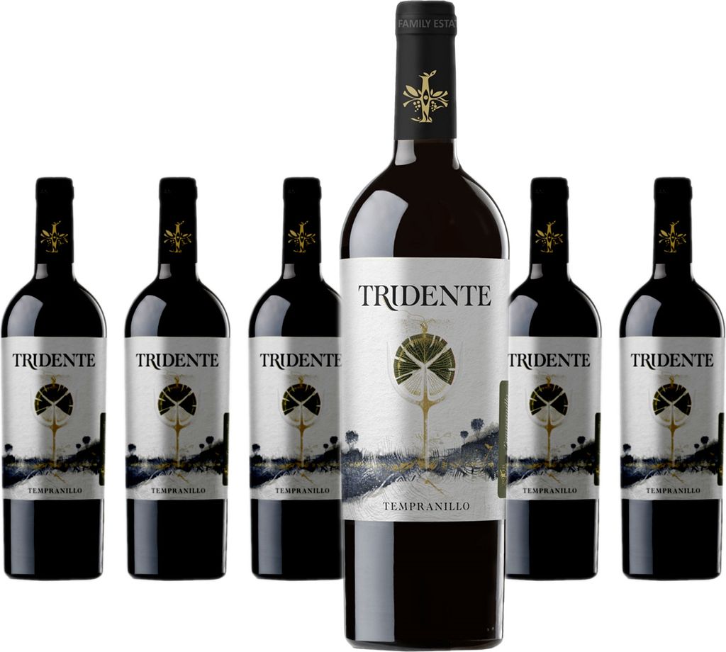 6 x Tridente Tempranillo Produktbild 