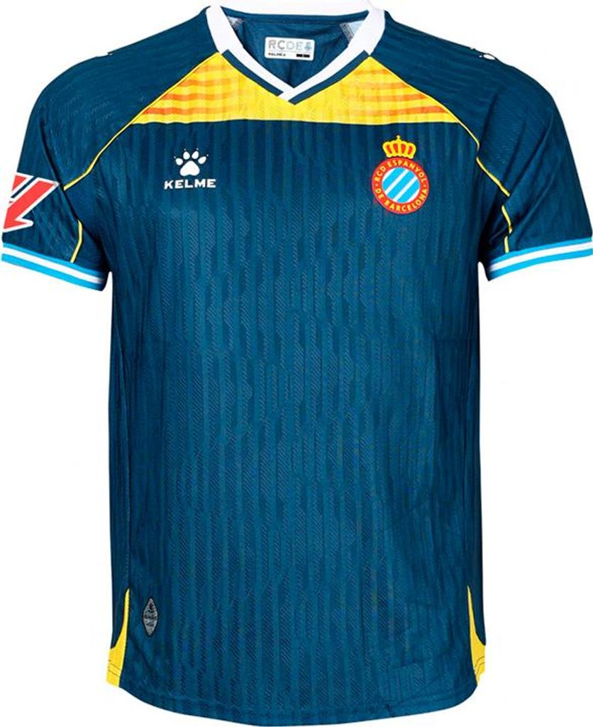 Kelme Rcd Espanyol 25/26 Replica Drittes Junior-kurzarm-t-shirt 8 Years 8 Years