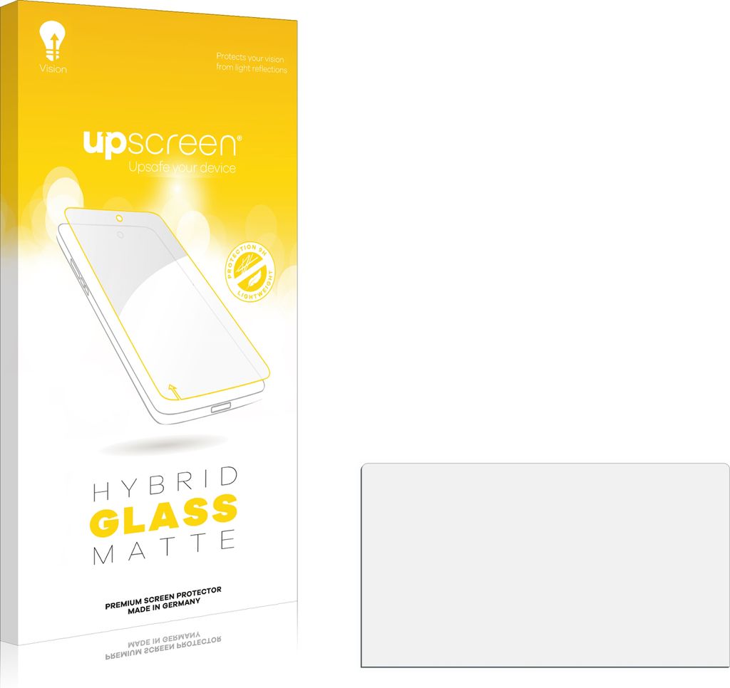 upscreen Entspiegelungs Schutzglas für Volkswagen Tiguan R-Line Discover Pro Max 15" Schutzfolie Panzer Folie Glas Display Schutz matt