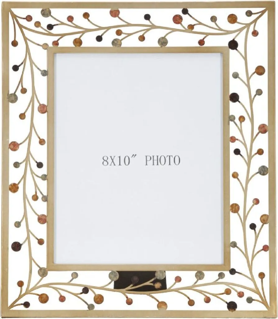 Cadre Photo 20x25 cm Mauro Ferretti Bixy pour Décoration Salon Moderne